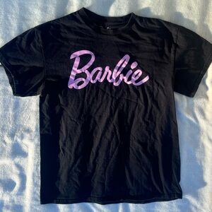 Barbie Black and Pink Kids T-Shirt